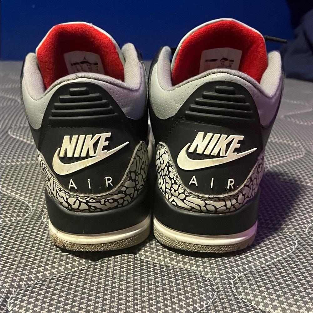 Jordan 3 Black cement